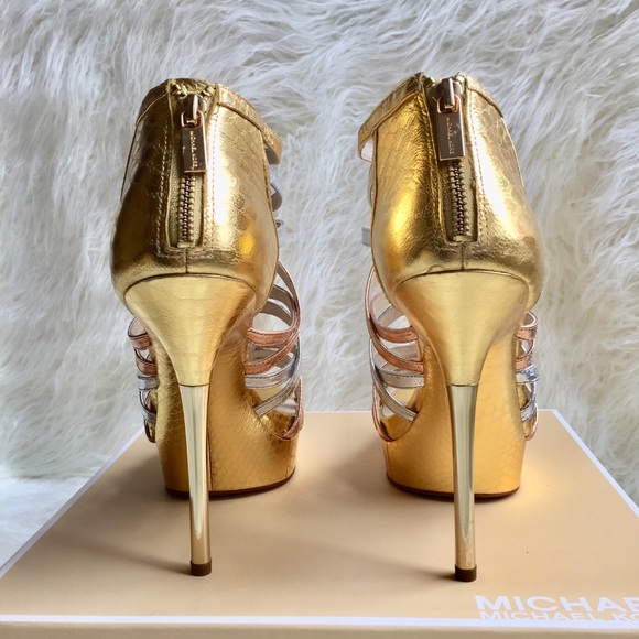 NEW MICHAEL Michael Kors Maddie Platform heels - Picture 4 of 6